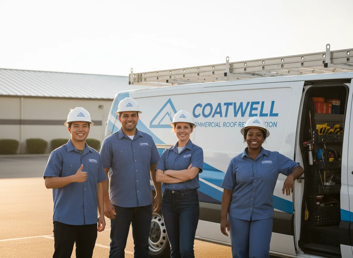 Commercial roof coating company in Shortsville, NY